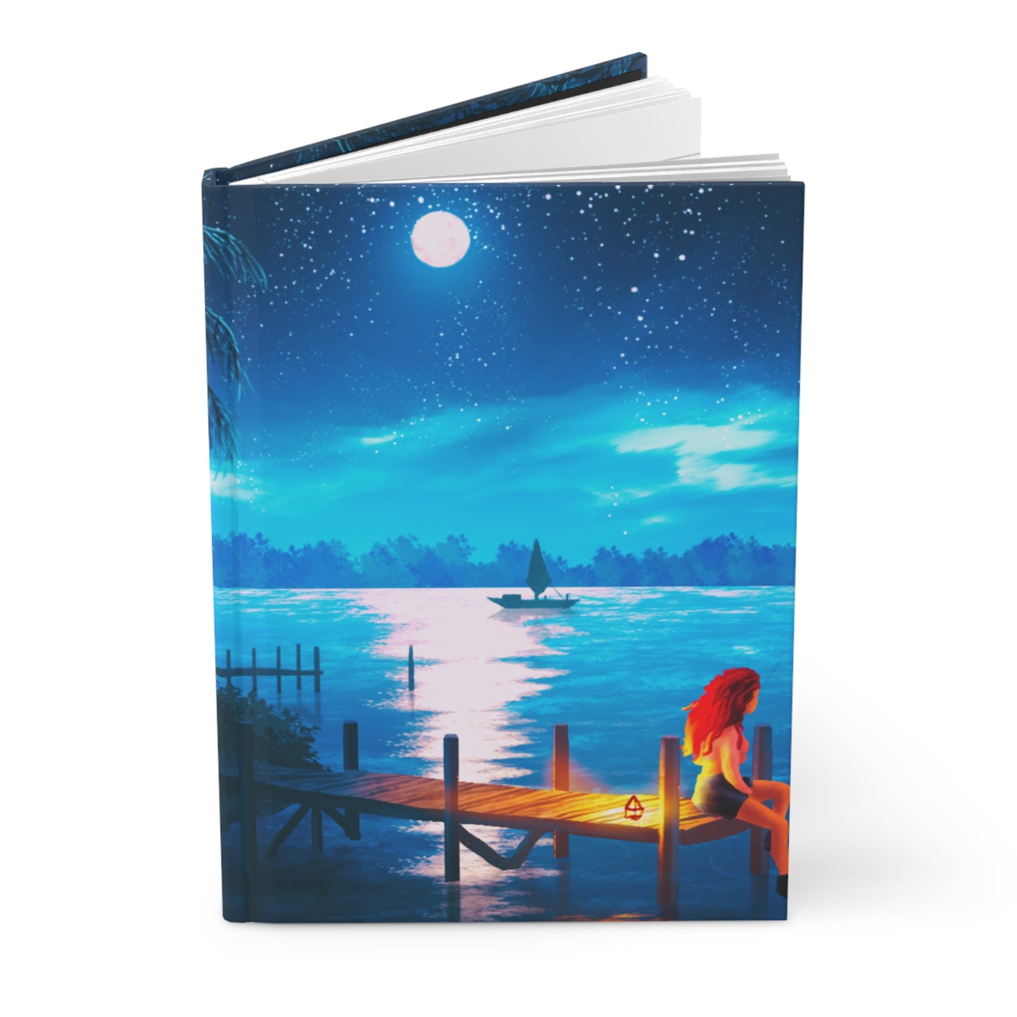 Caribbean Lakeside Notebook
