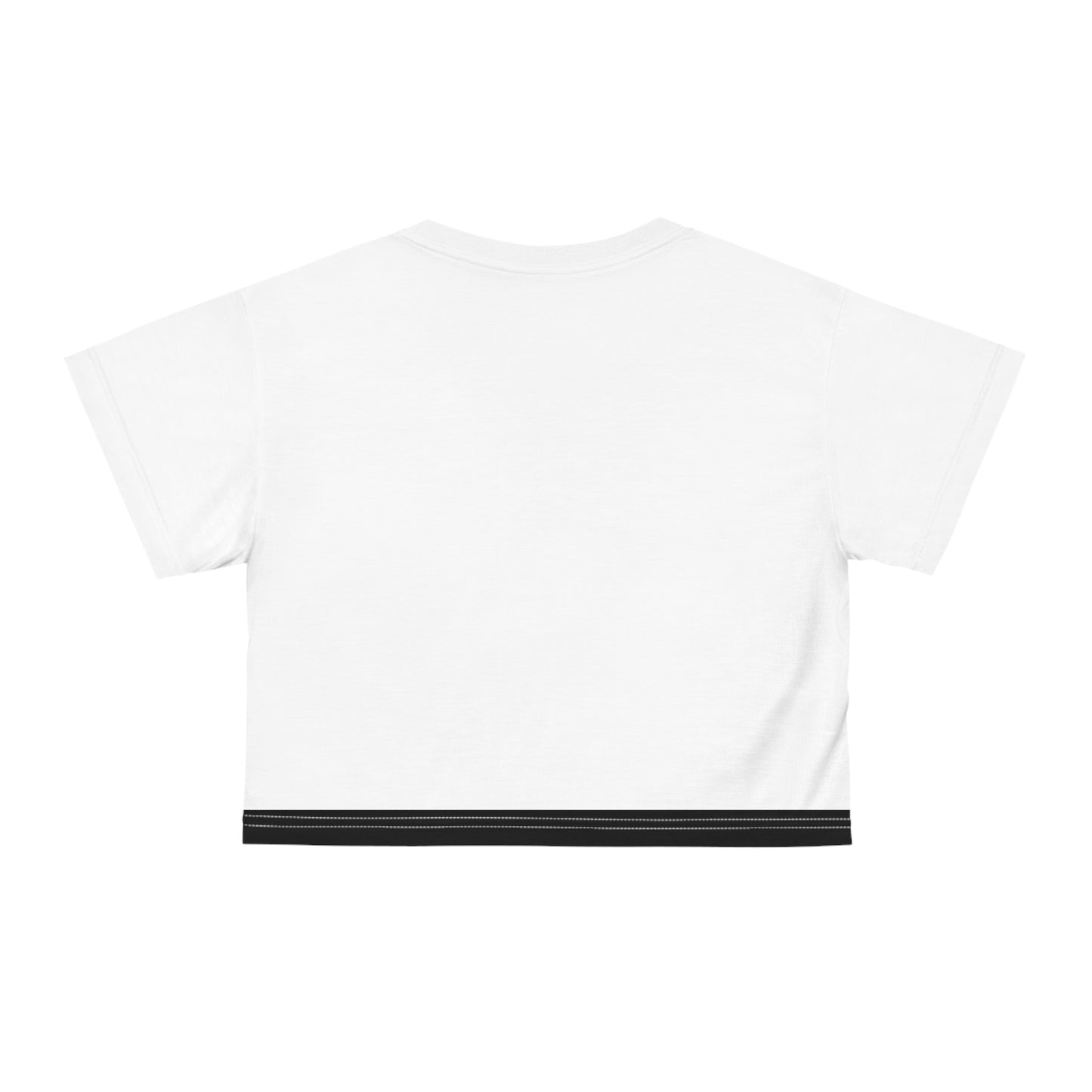 Black Crop Tee